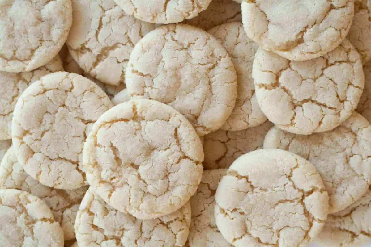 Ghraiba tunisiennes : petits sablés ronds et friables