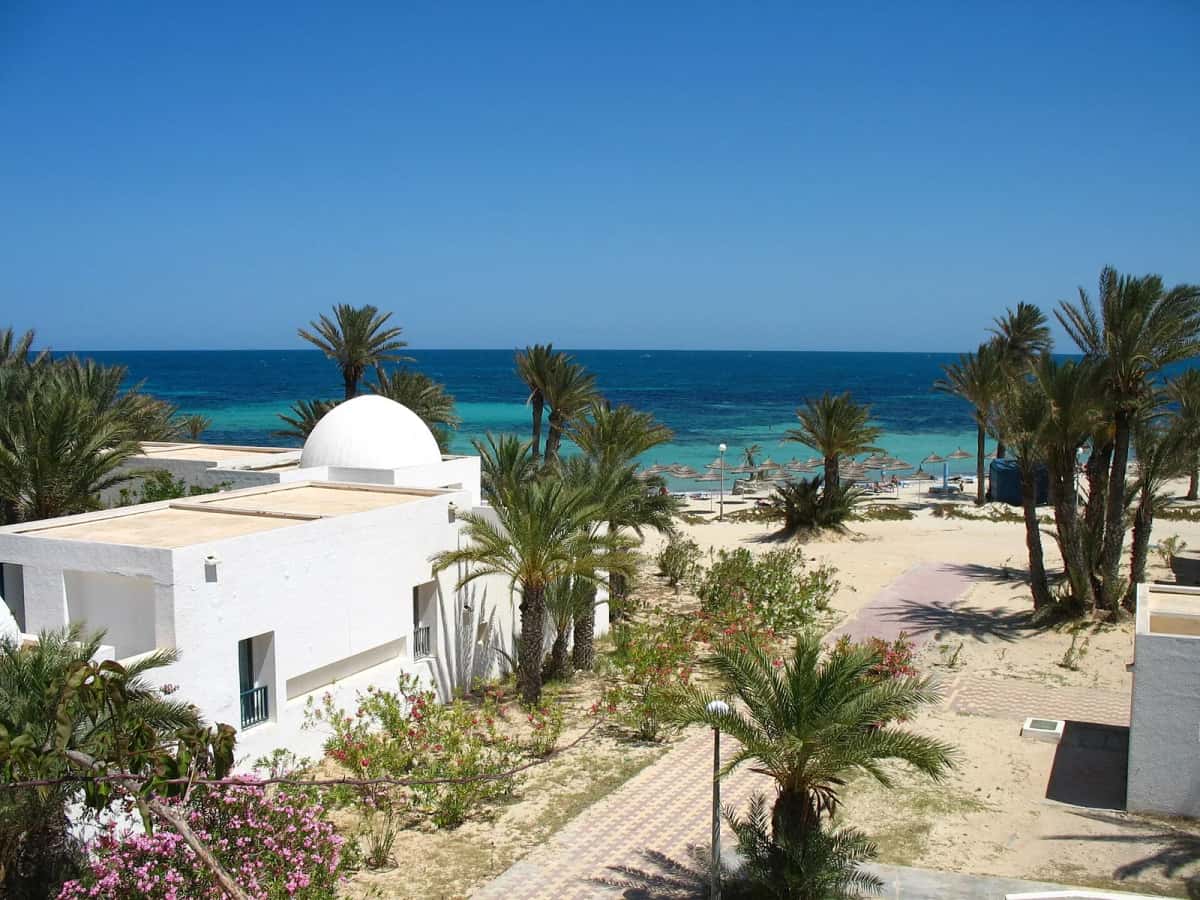 Hôtels en bord de mer à Sidi Mahrez, sur l'île de Djerba