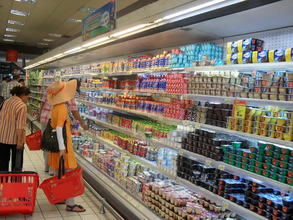 Rayon d'un supermarché tunisien