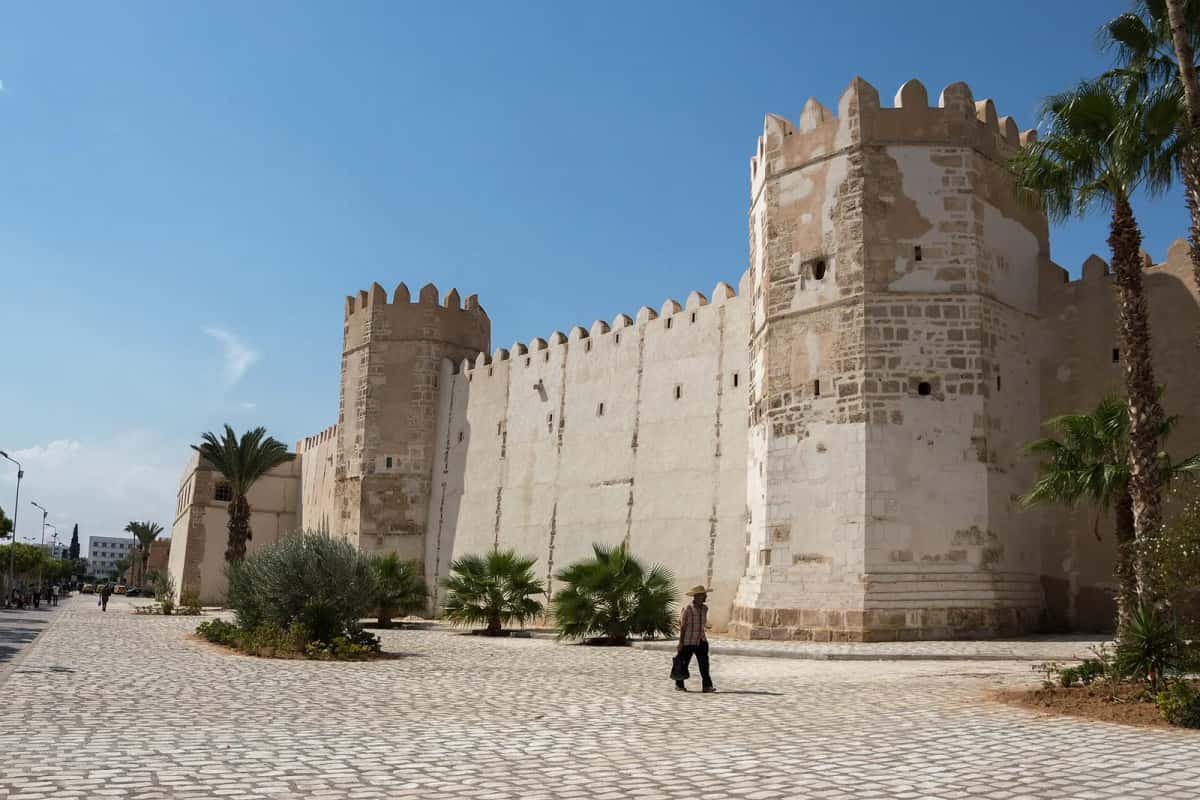 Remparts crénelés de la médina de Sfax